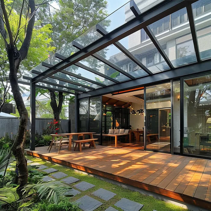 Tấm Lợp Lấy Sáng Polycarbonate đặc 5mm